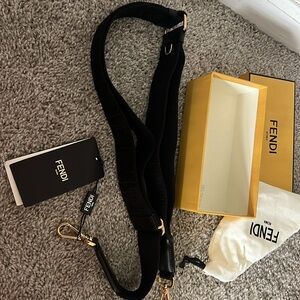 Black Ribbon Fendi Strap